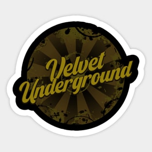 velvet underground Sticker